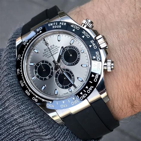 rolex daytona oysterflex replica|daytona white gold oysterflex 2023.